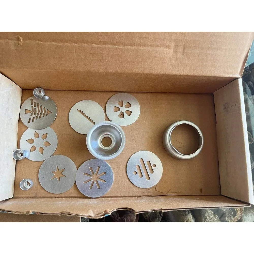 Vintage Cookie Chef Trig-O-Matic Cookie Gun Press With Box‎ - Never Used